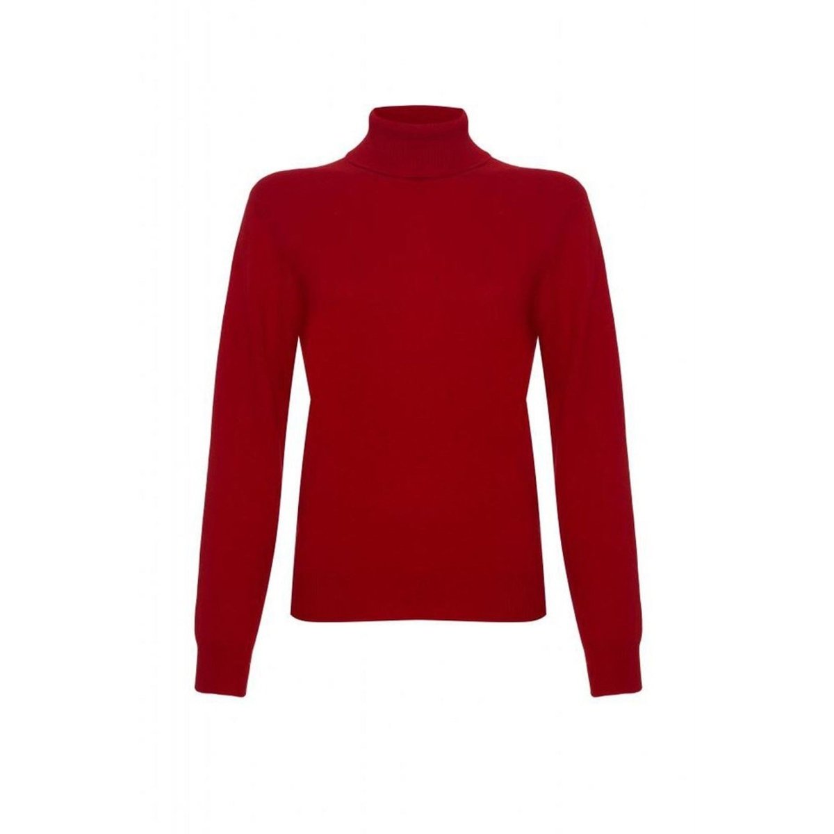 Women's Cashmere Polo Neck Jumper - LonaScott