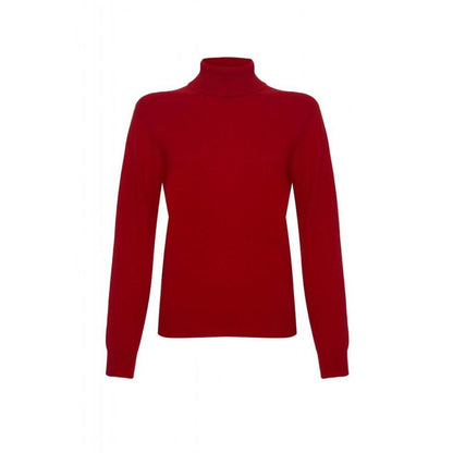 Women's Cashmere Polo Neck Jumper - LonaScott