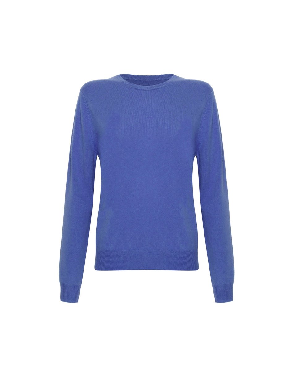 Women's Cashmere Round Neck Jumper - LonaScott