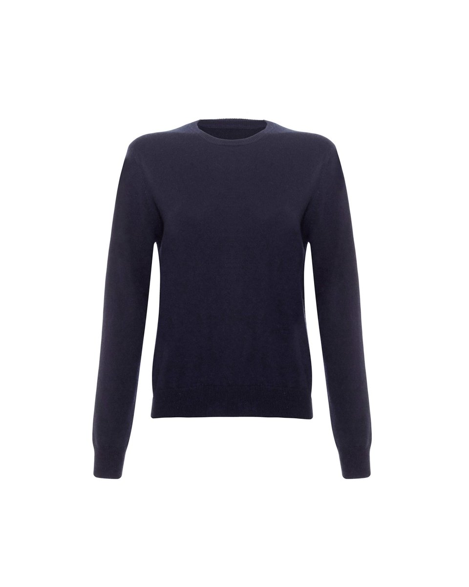 Women's Cashmere Round Neck Jumper - LonaScott
