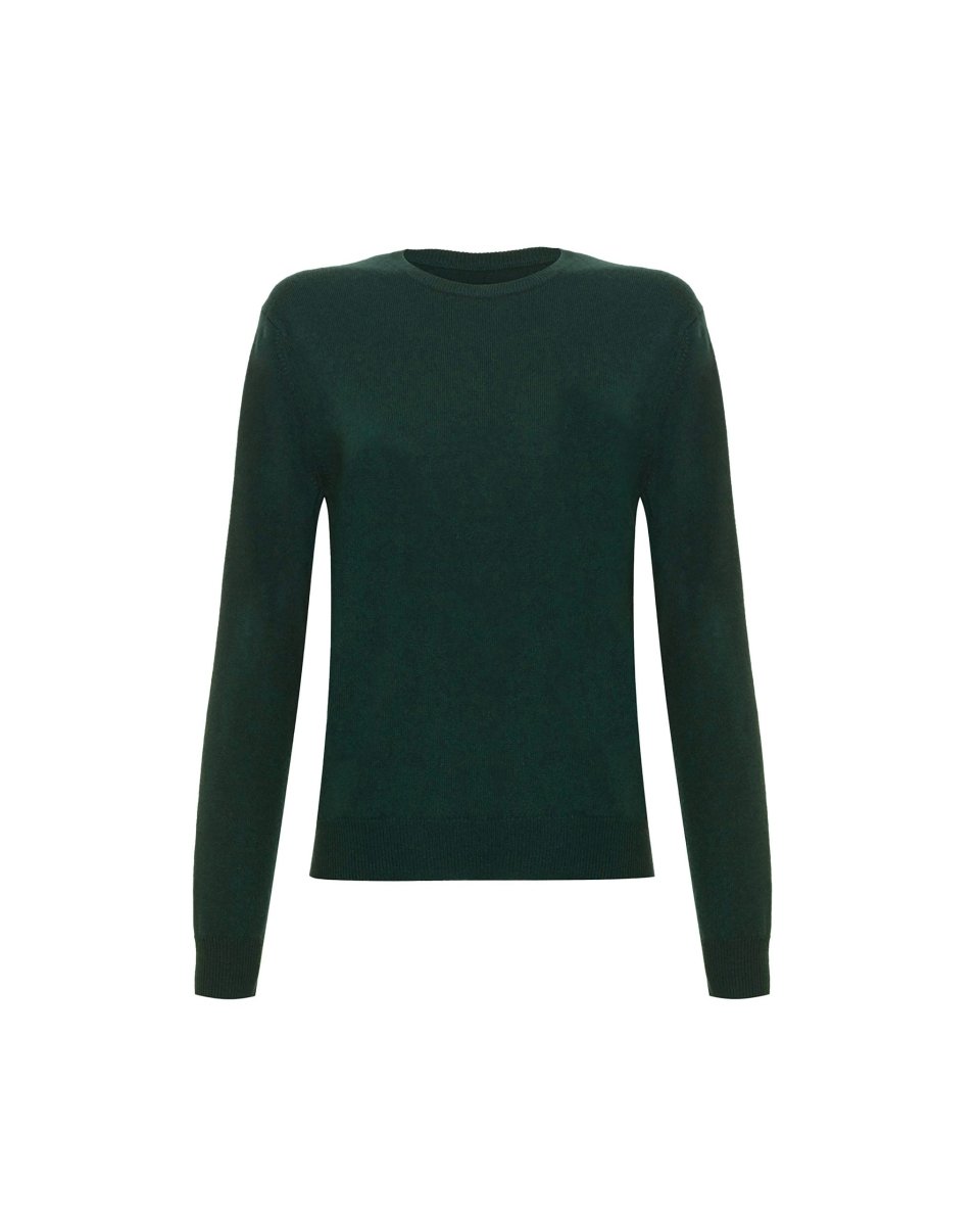 Women's Cashmere Round Neck Jumper - LonaScott