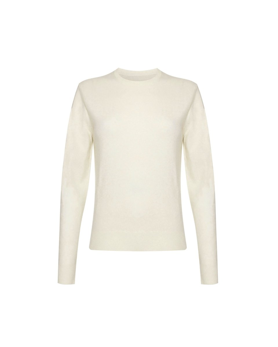 Women's Cashmere Round Neck Jumper - LonaScott