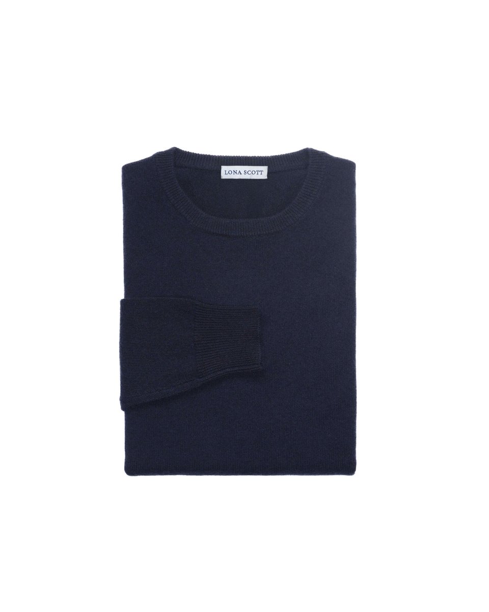 Women's Cashmere Round Neck Jumper - LonaScott