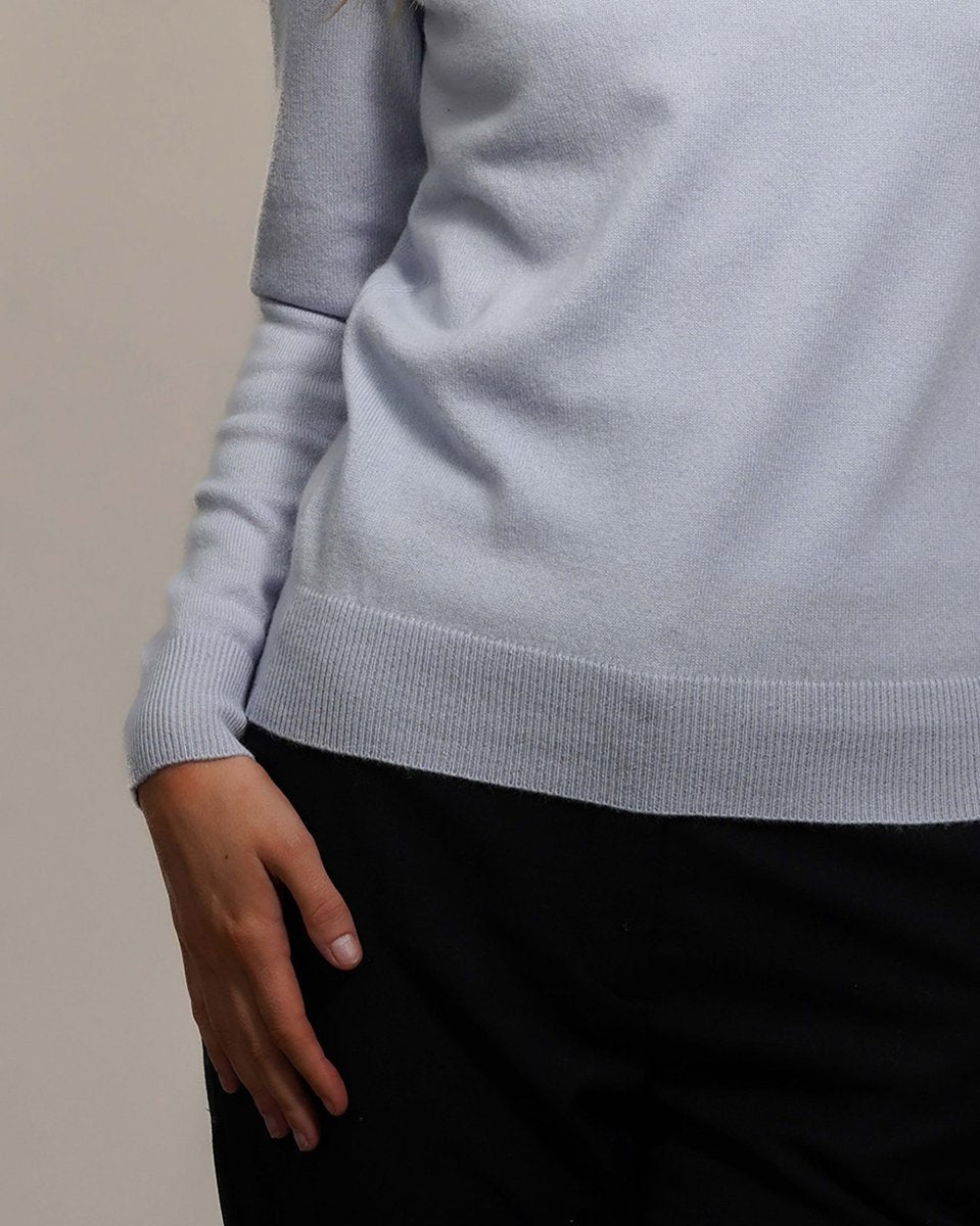 Women's Cashmere Round Neck Jumper - LonaScott