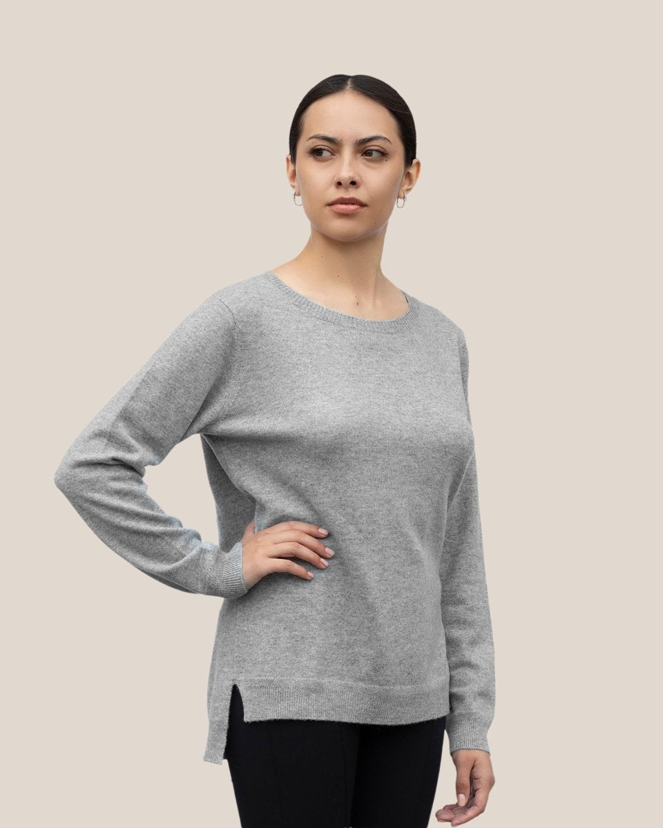 Women's Cashmere Tunic Jumper - LonaScott