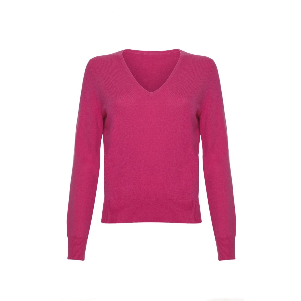 Women's Cashmere V - Neck Jumper - LonaScott