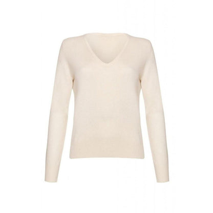 Women's Cashmere V - Neck Jumper - LonaScott