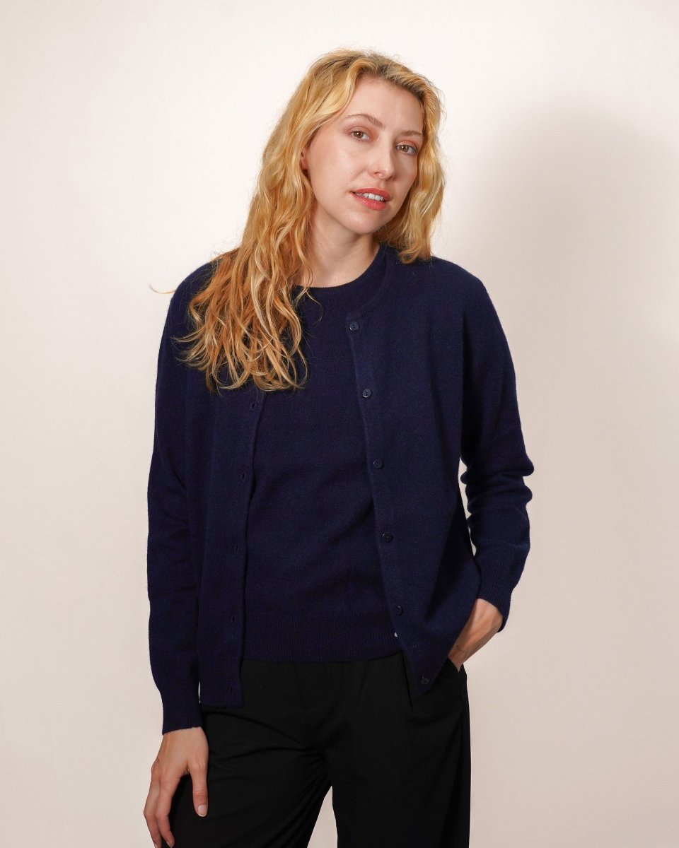 Women's Pure Cashmere Cardigan - LonaScott