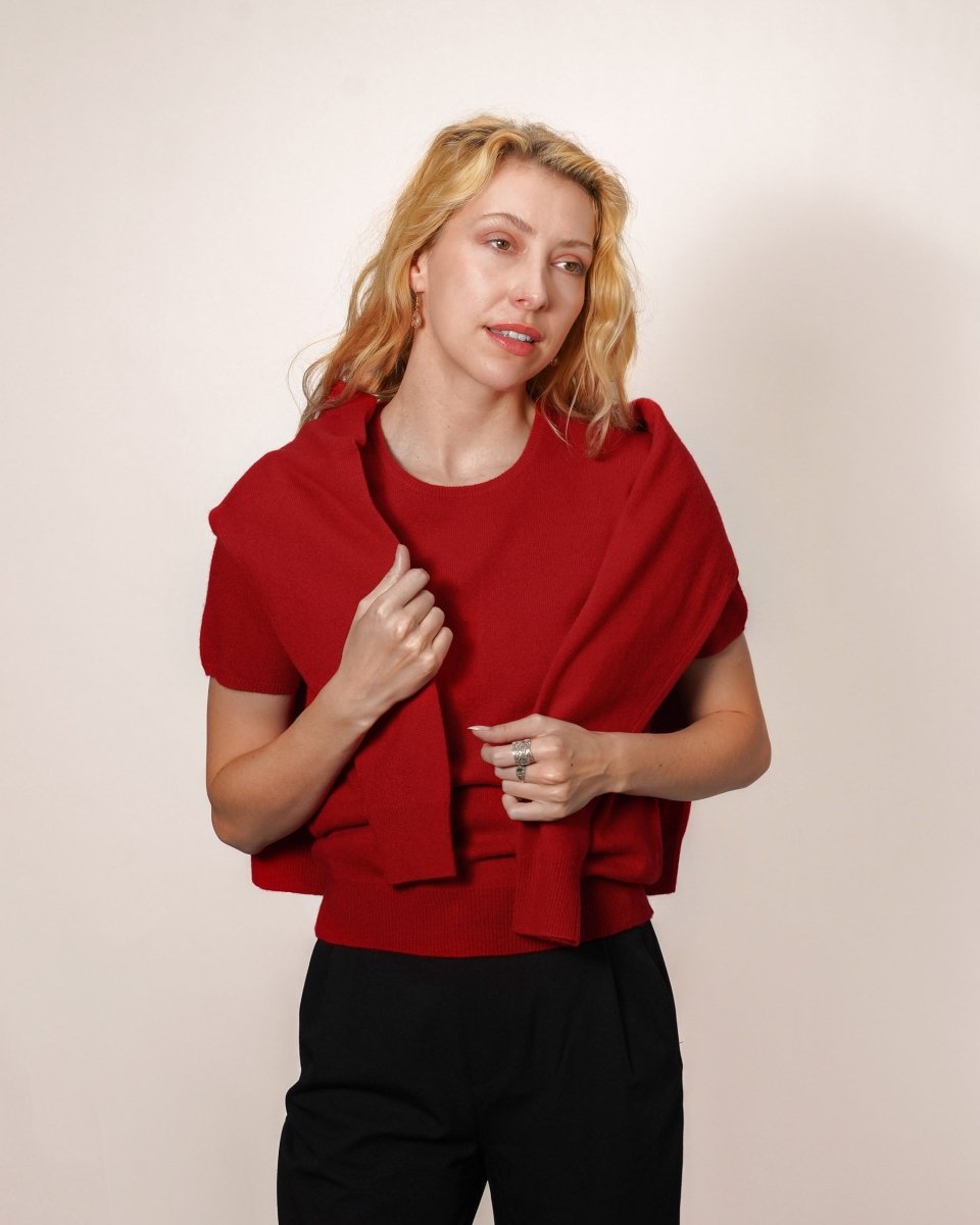 Women's Pure Cashmere Cardigan - LonaScott