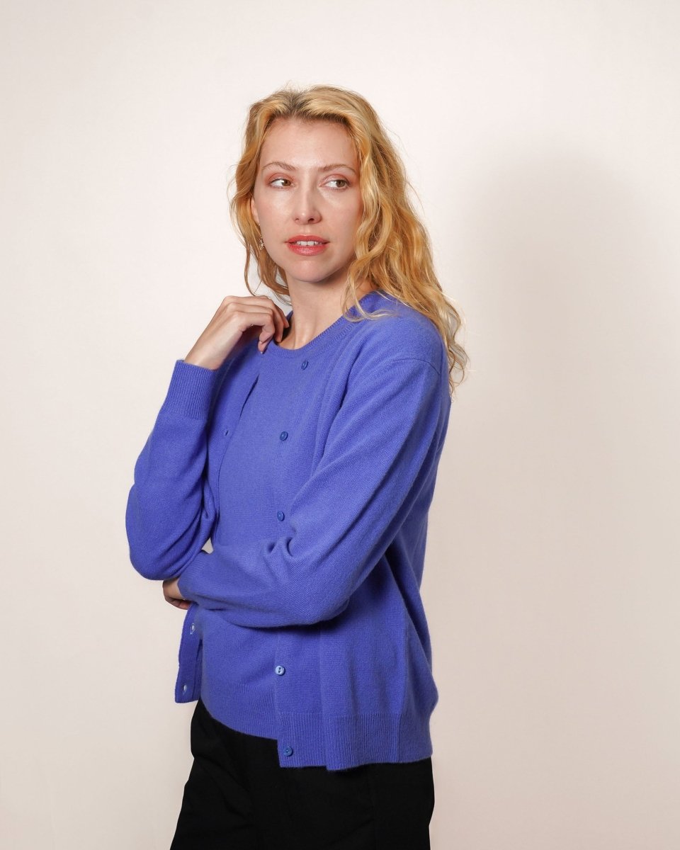 Women's Pure Cashmere Cardigan - LonaScott