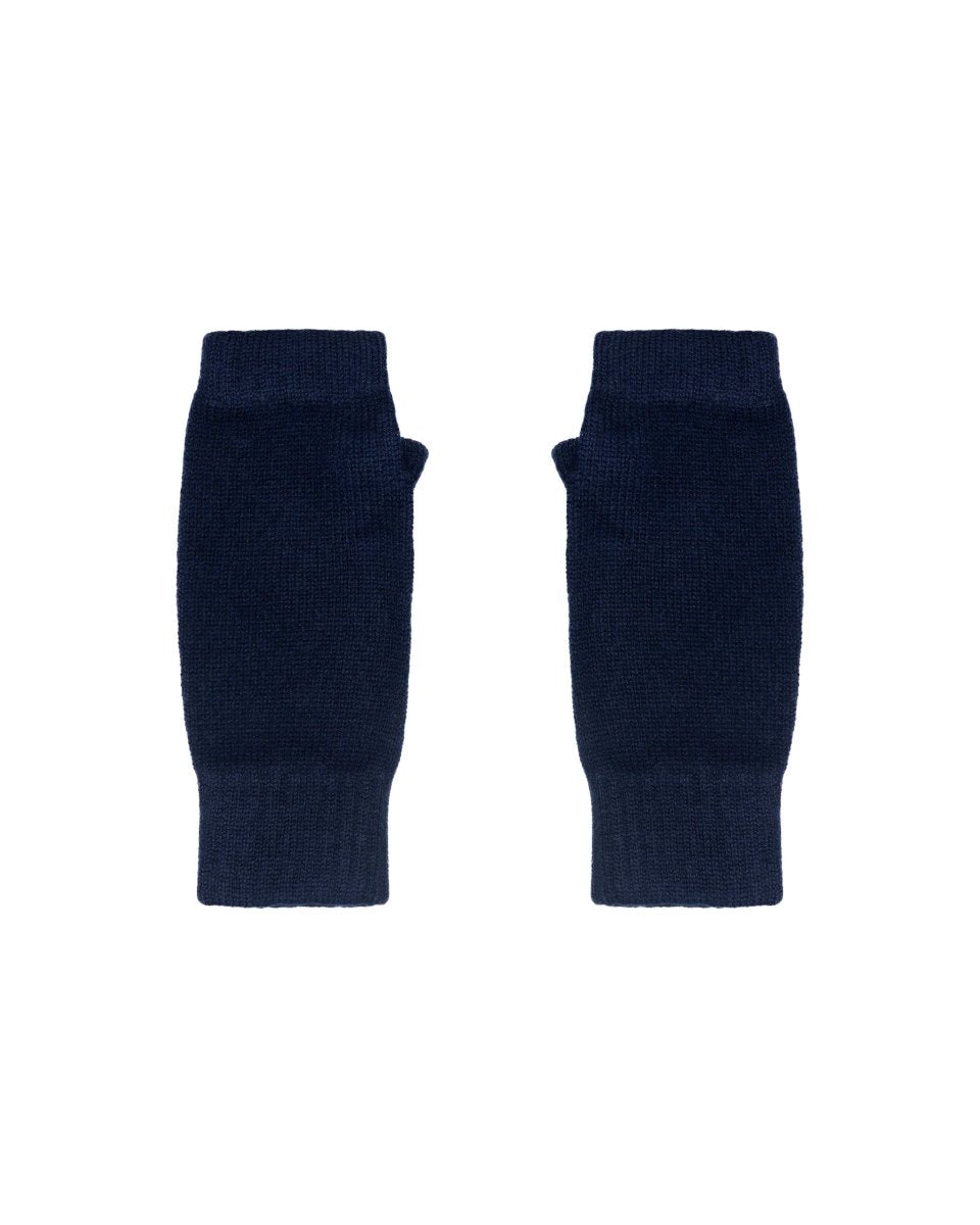 Women's Pure Cashmere Fingerless Mittens - LonaScott