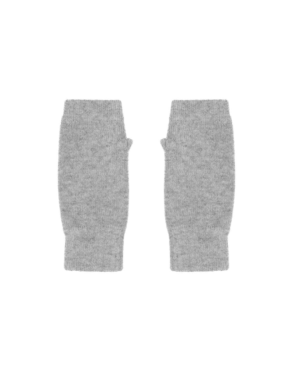 Women's Pure Cashmere Fingerless Mittens - LonaScott