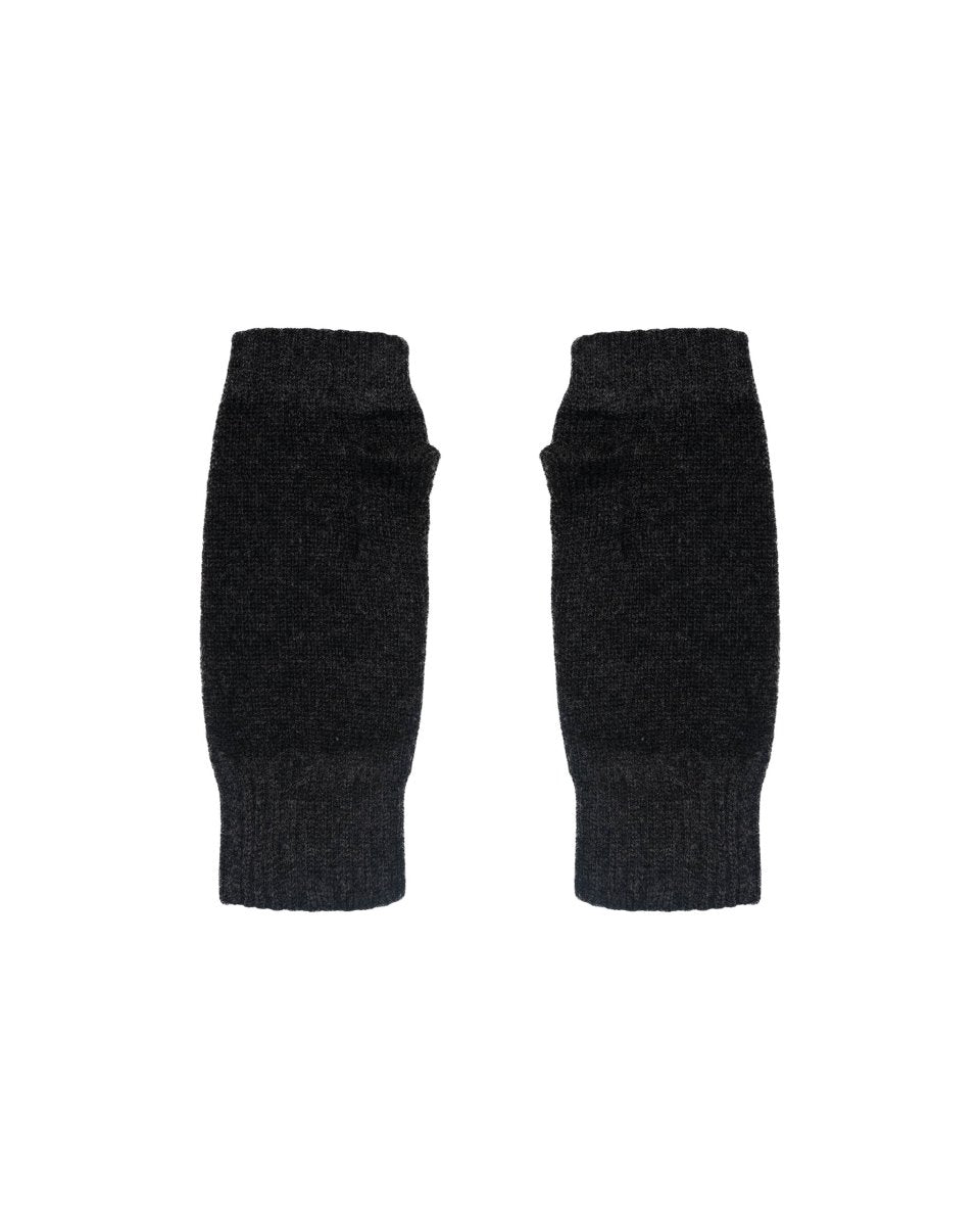 Women's Pure Cashmere Fingerless Mittens - LonaScott