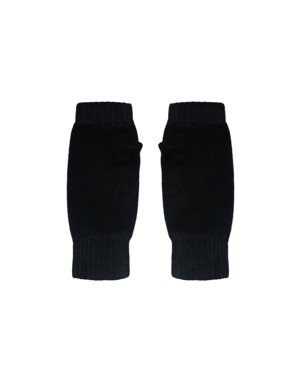 Women's Pure Cashmere Fingerless Mittens - LonaScott