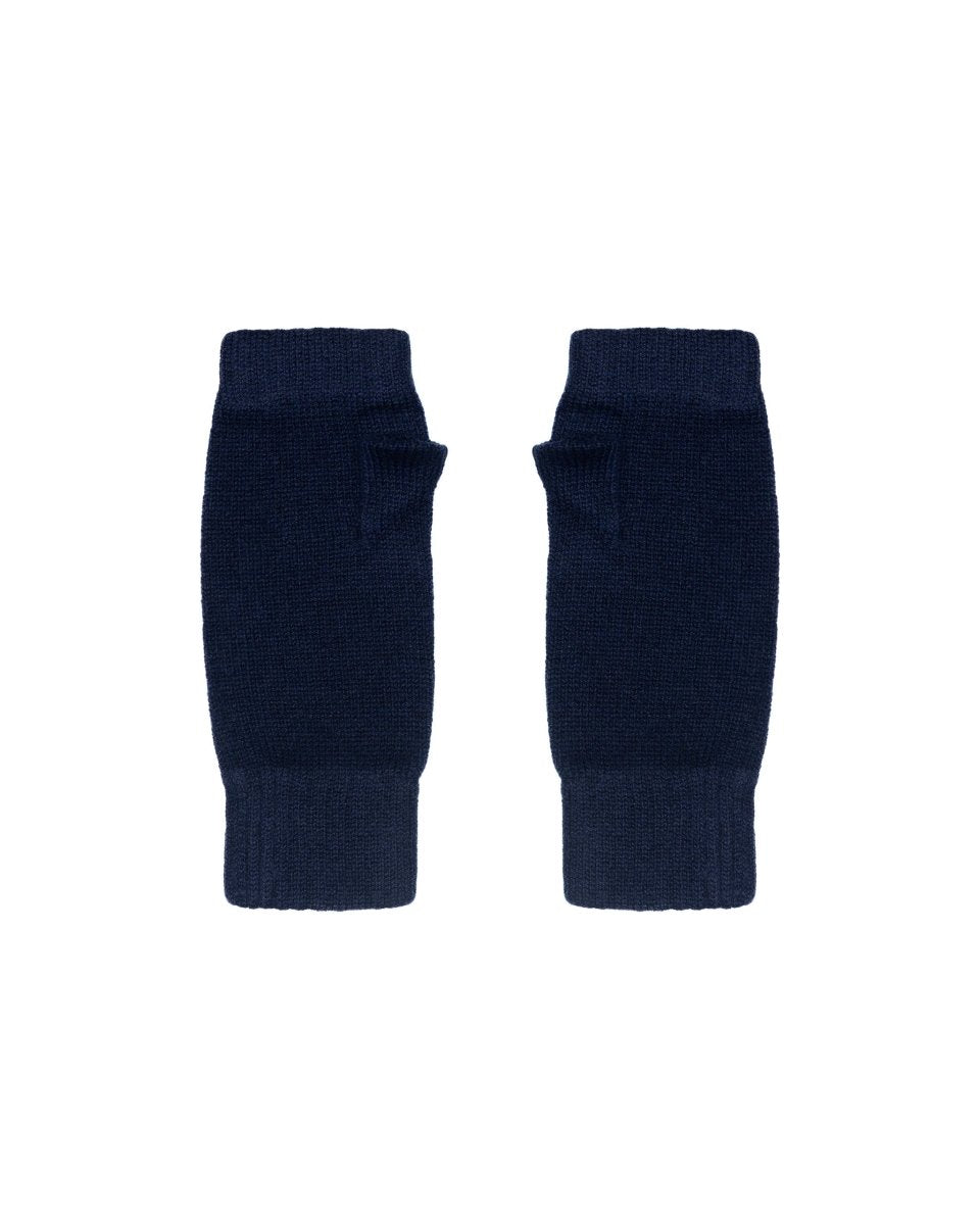 Women's Pure Cashmere Fingerless Mittens - LonaScott