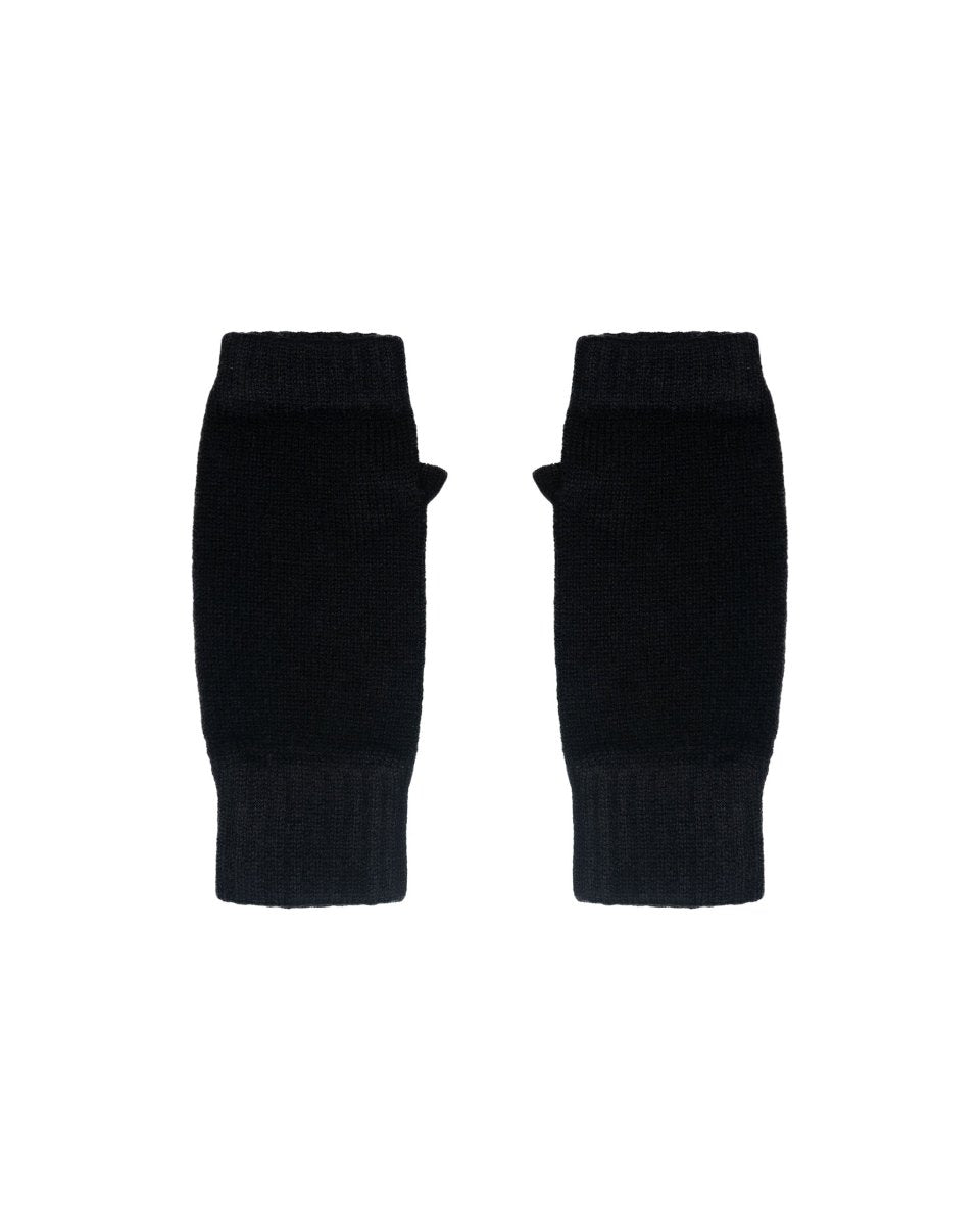 Women's Pure Cashmere Fingerless Mittens - LonaScott