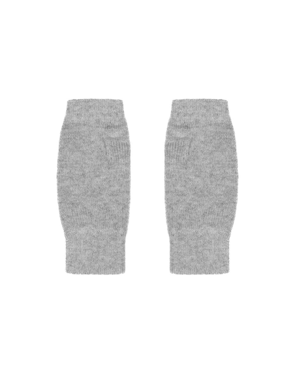 Women's Pure Cashmere Fingerless Mittens - LonaScott