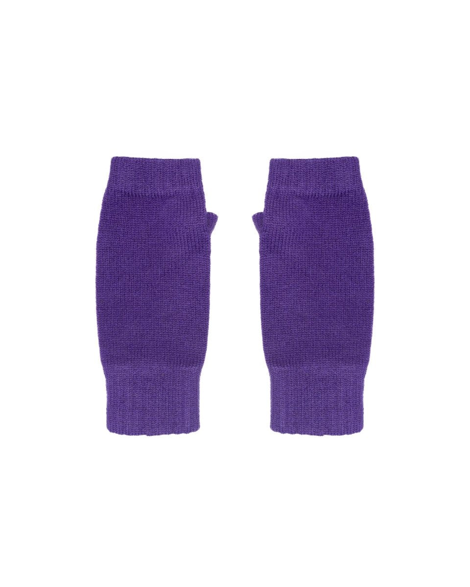 Women's Pure Cashmere Fingerless Mittens - LonaScott