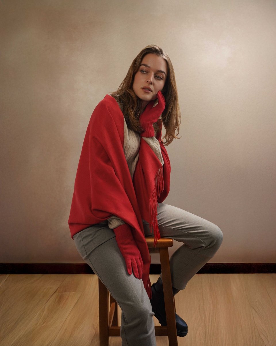 Women's Pure Cashmere Gloves - LonaScott