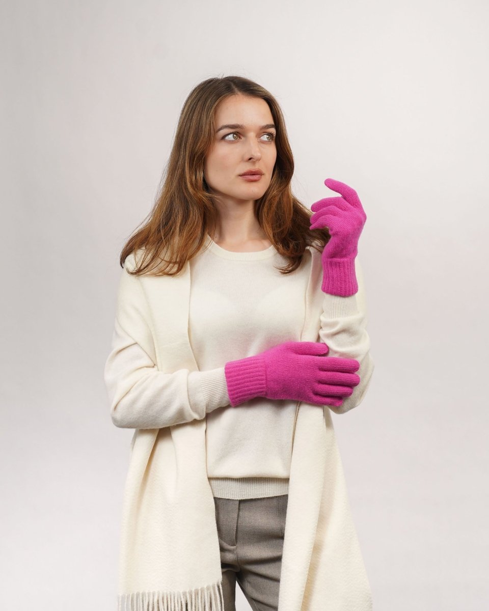 Women's Pure Cashmere Gloves - LonaScott