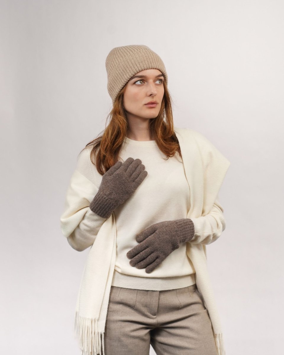 Women's Pure Cashmere Gloves - LonaScott